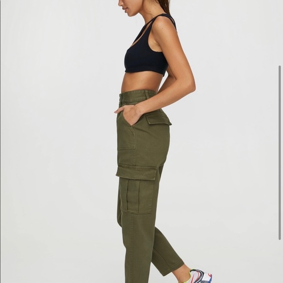 Aritzia Pants - TNA Williamsburg Pant Gd Mossy Stone